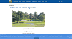 Desktop Screenshot of golfsencillo.com