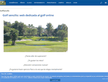 Tablet Screenshot of golfsencillo.com
